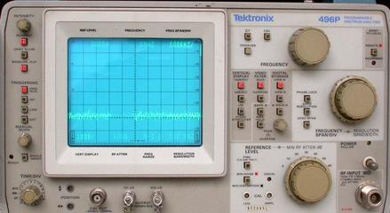 频谱分析仪TEK-496P 信息电子技术服务中的经典利器